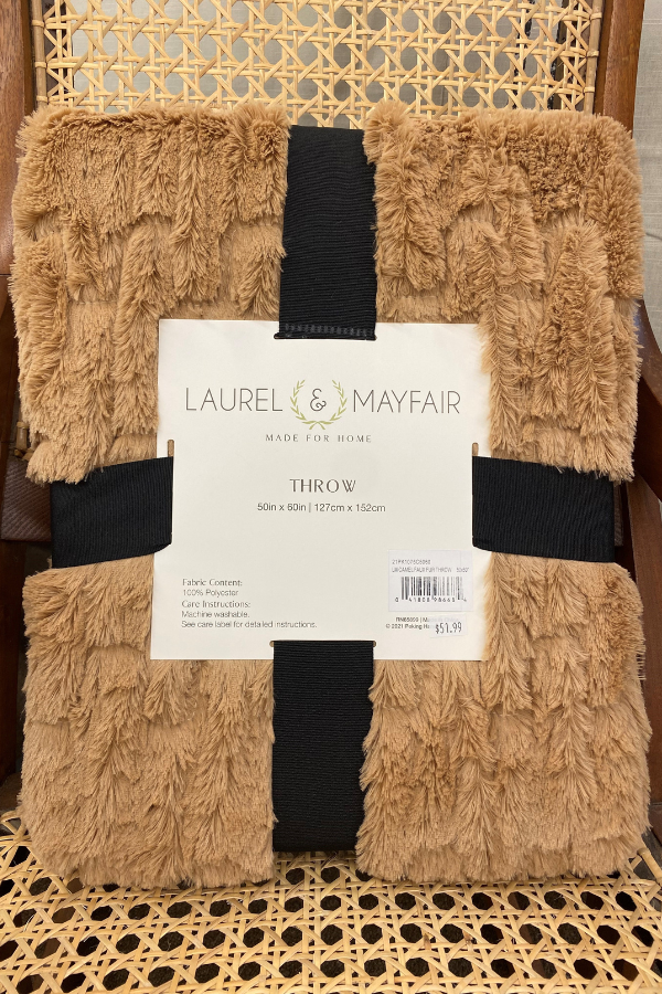 Luxury Faux Fur Throw
