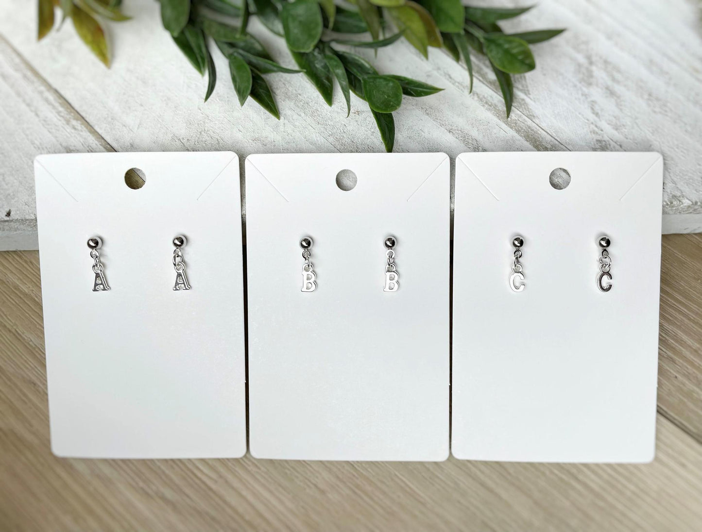 Alphabet Earrings