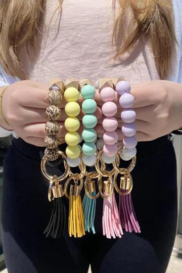 Silicone Bangle Keychain