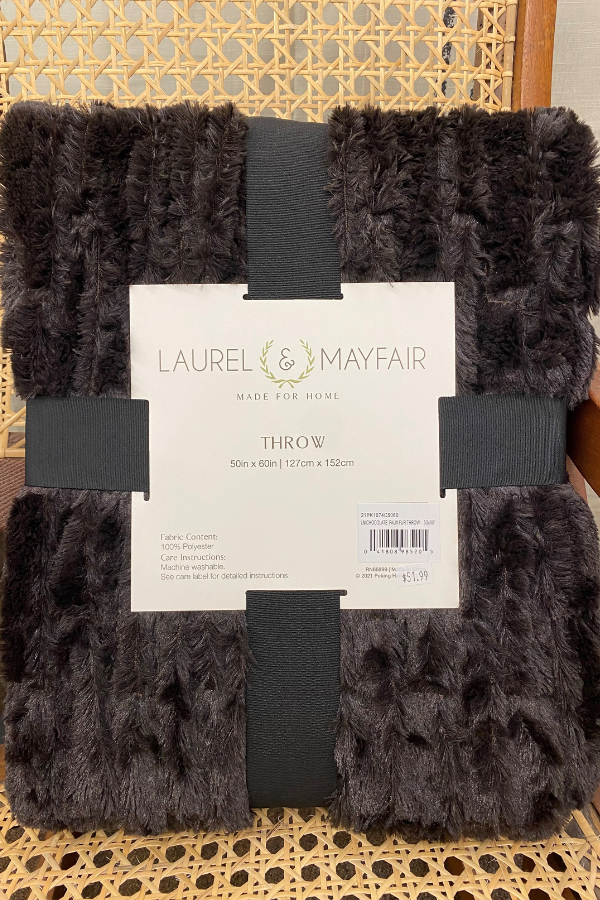 Luxury Faux Fur Throw