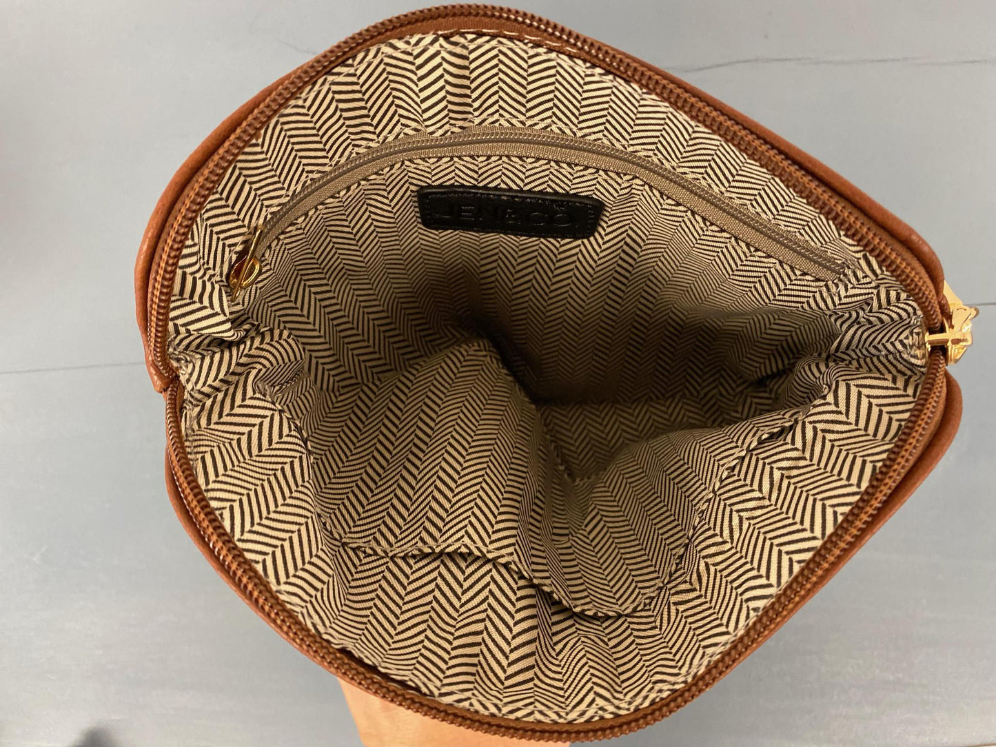 Tara Two Tone Crossbody/Wristlet