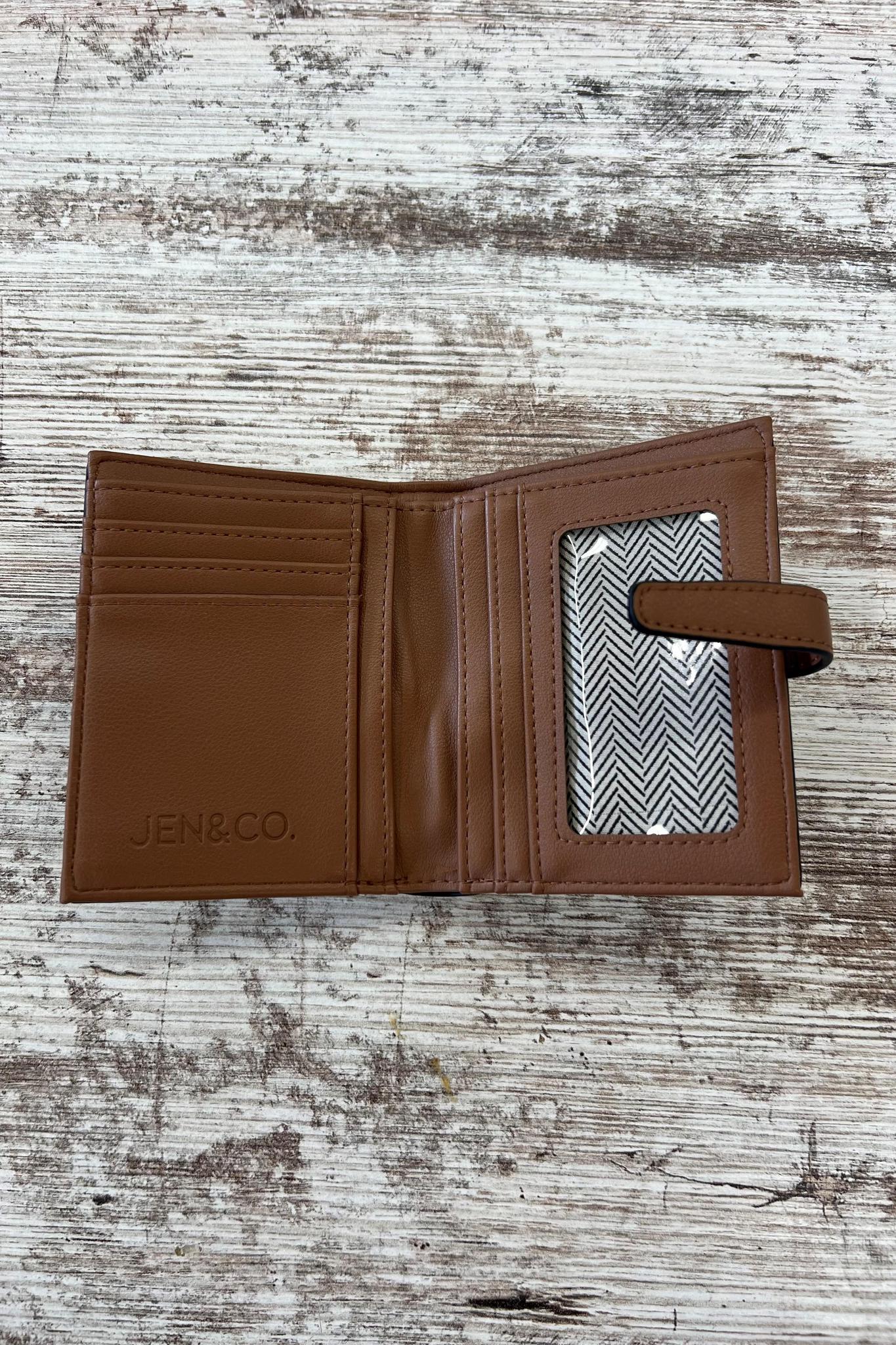 Bessie Canvas Wallet - Arrowhead Black