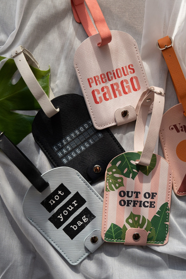 Love at First Flight Luggage Tag