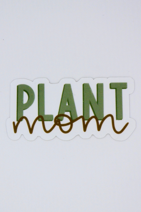 Plant Mom Sticker