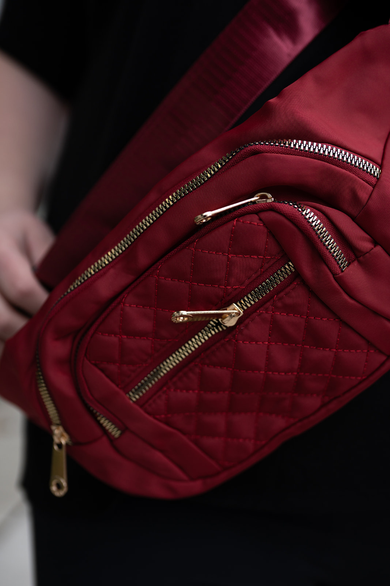 Red Chelsea Belt Bag