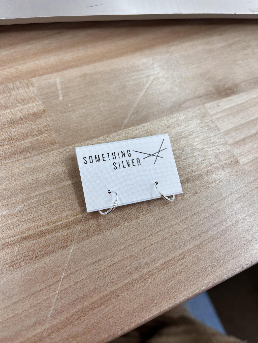 1.5mm Sterling Silver Endless Hoops