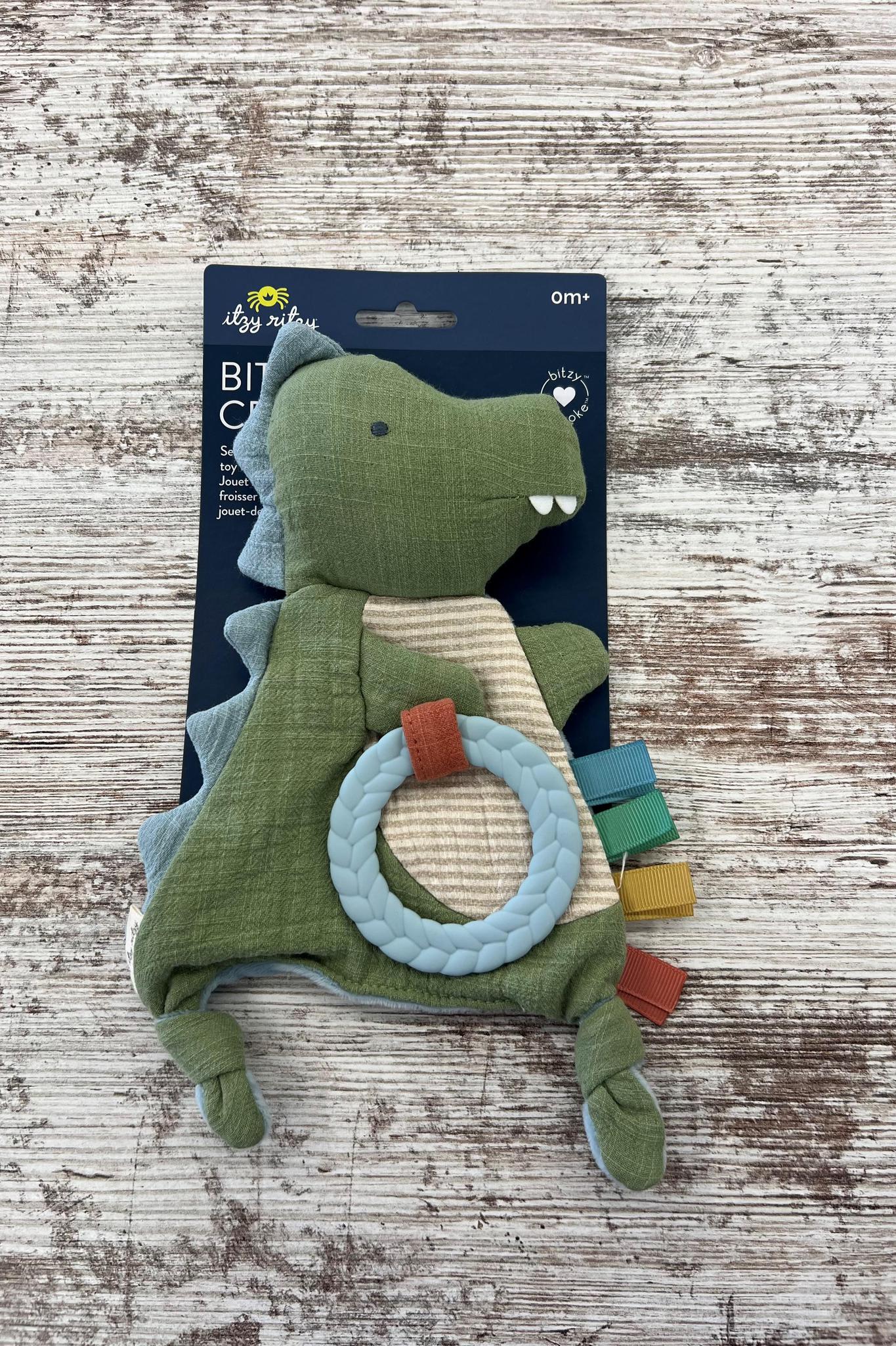 Crinkle Sensory Toy with Teether