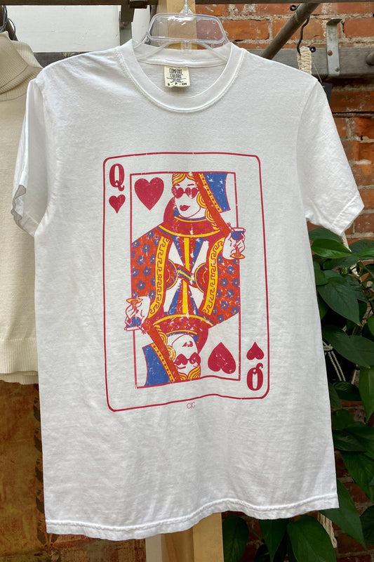 Queen of Hearts Tee