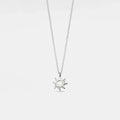 Dainty Sun Charm Layering Necklace