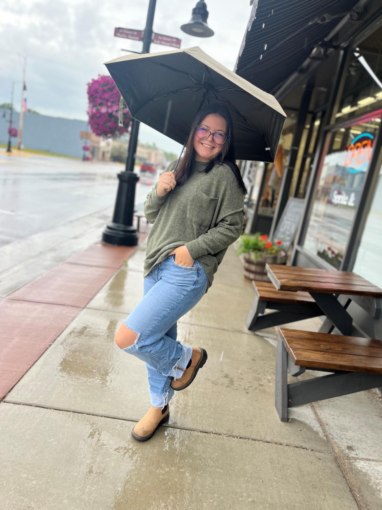 Oversized Fleece Shacket - Olive