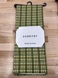 Geometry Shay Plaid - Tea Towel
