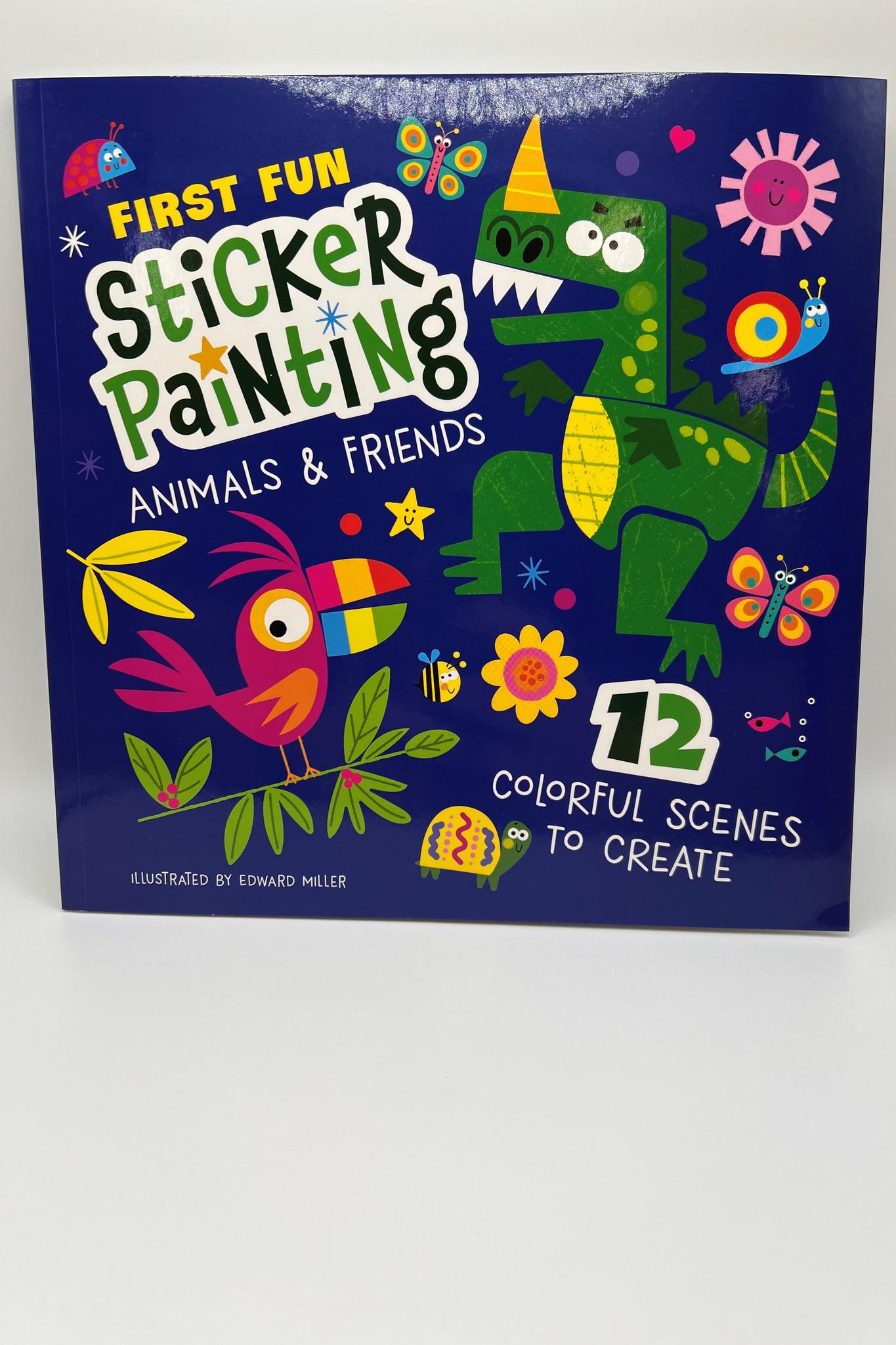 My Sticker Paintings Activity Book