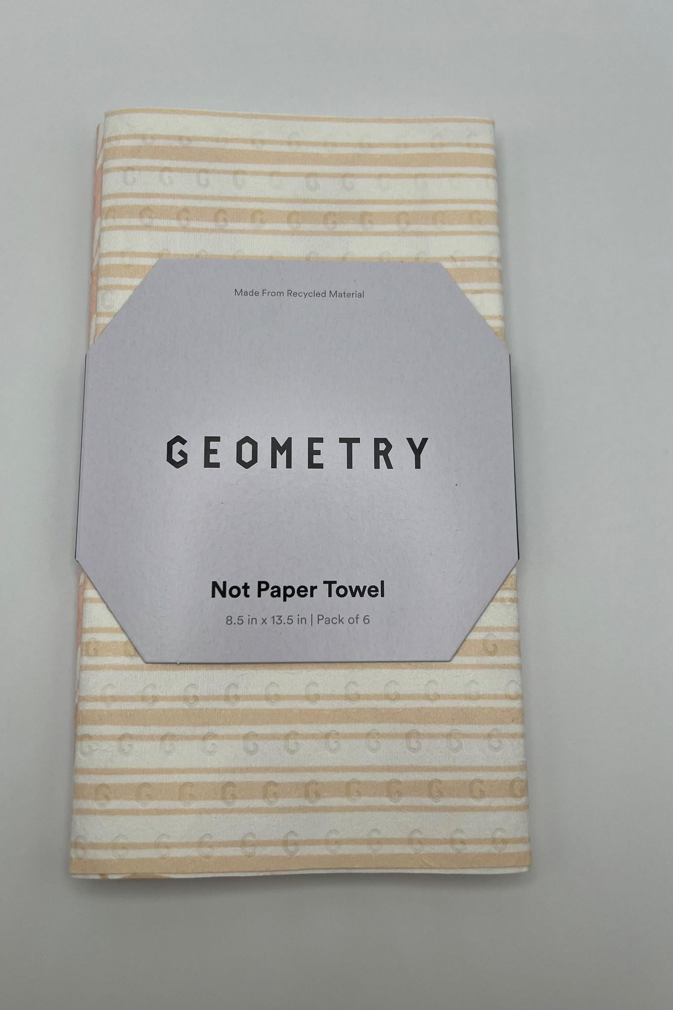 Geometry Not Paper Towel