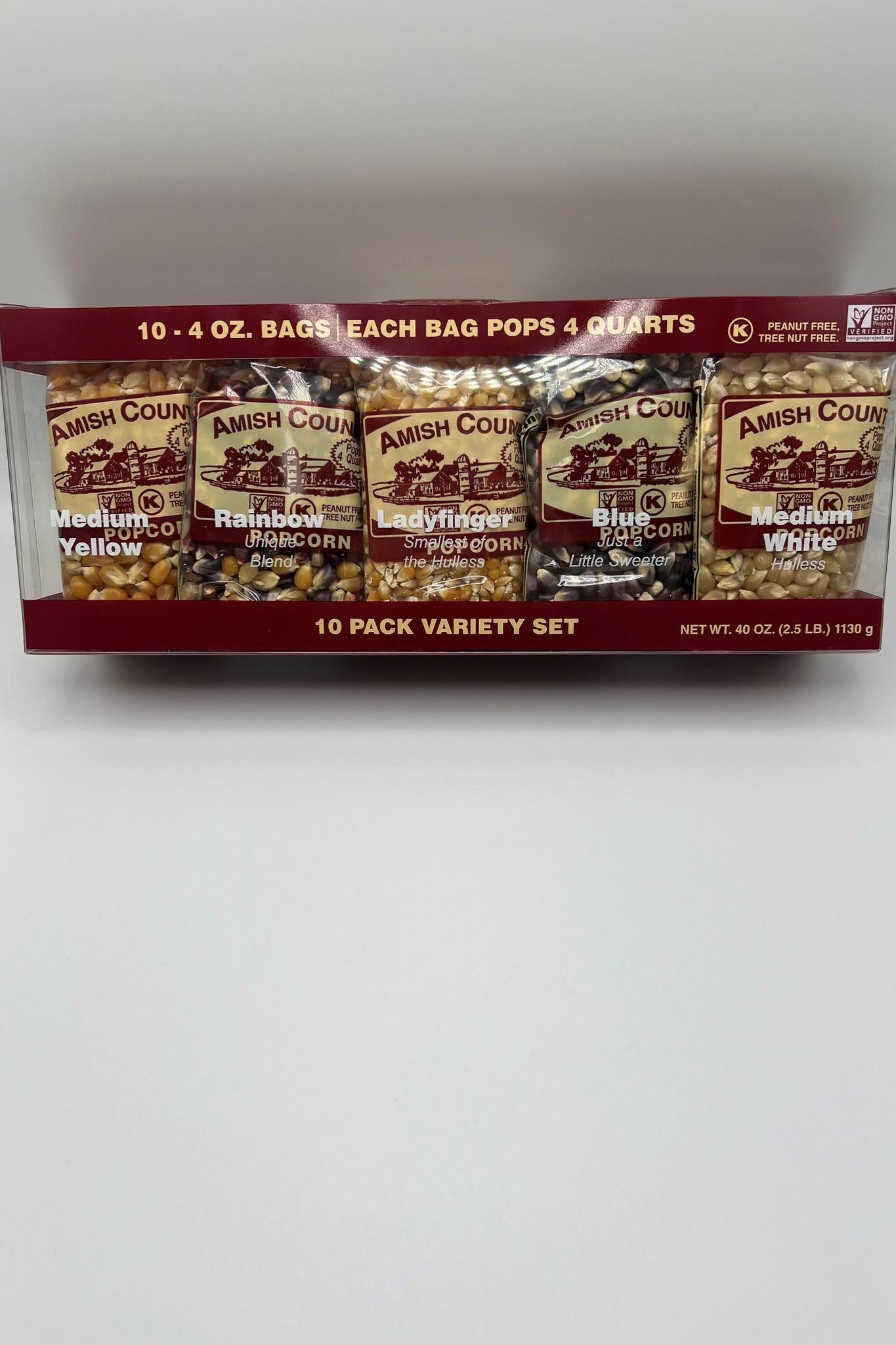 10 Pack Variety Set Popcorn