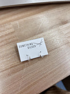 1.5mm Sterling Silver Endless Hoops