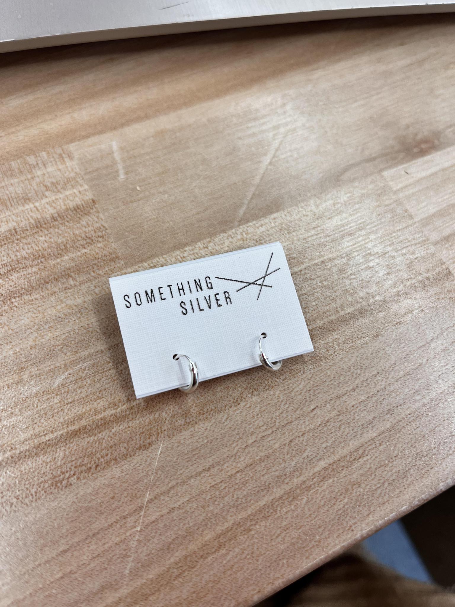 1.5mm Sterling Silver Endless Hoops