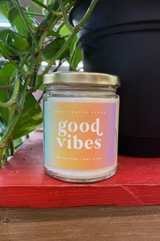 "Good Vibes" Soy Candle