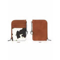 Vintage Milk Cow Wallet - Brown