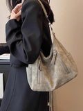 Retro Crossbody Bag - Tan