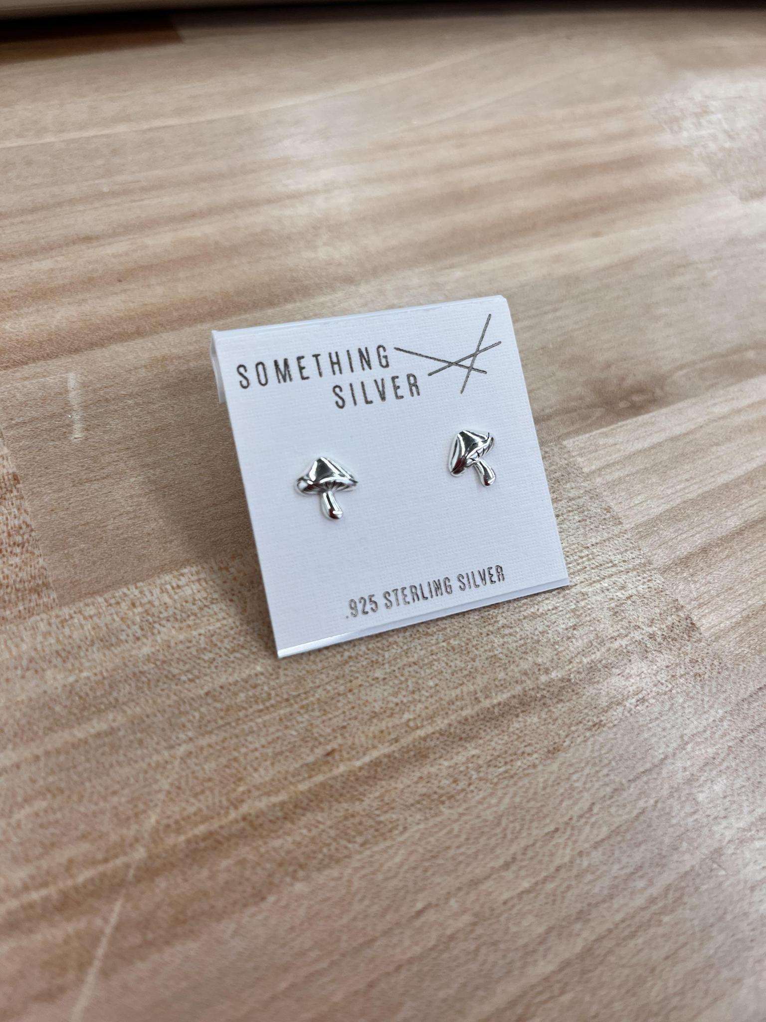 Mushroom Stud Earrings