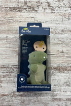 Bitzy Pal Natural Rubber Pacifier & Stuffed Animal