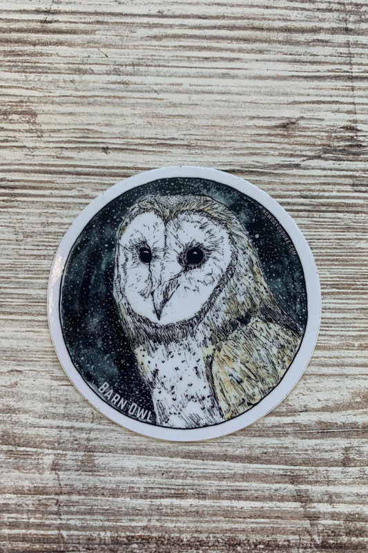 Barn Owl Sticker