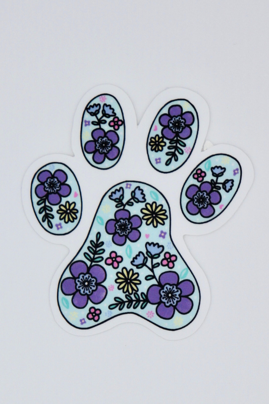 Paw Print Sticker