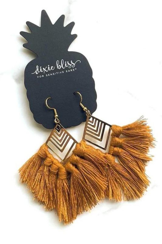 Boho Toffee Earrings