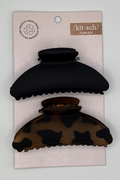 Medium Claw Clips 2pc Set