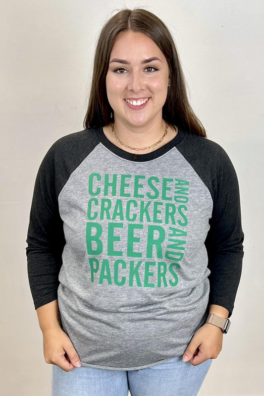 Beer & Packers Raglan